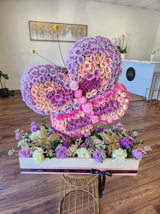 Butterfly Dresh Flower Arrangement