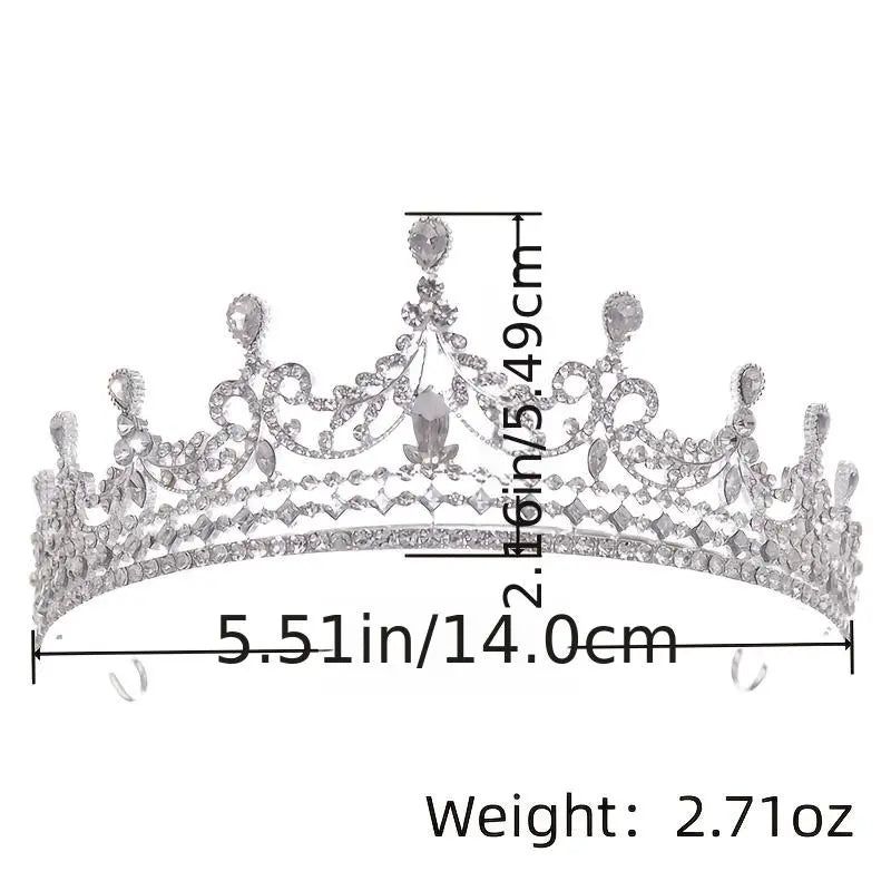 Baroque Vintage Crystal Crowns