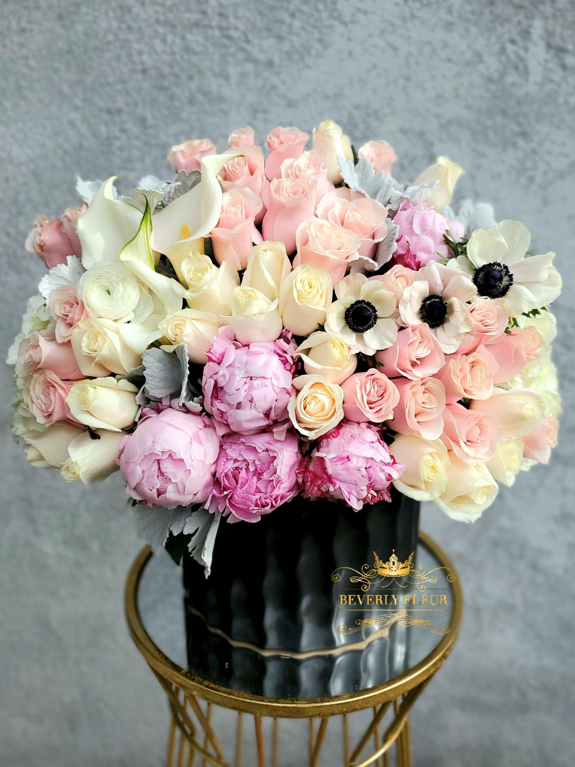 Ceramic Vase, Special Occasion, Valentine's day - The Wow Factor - Petal Parade - OC Beverly Flowers