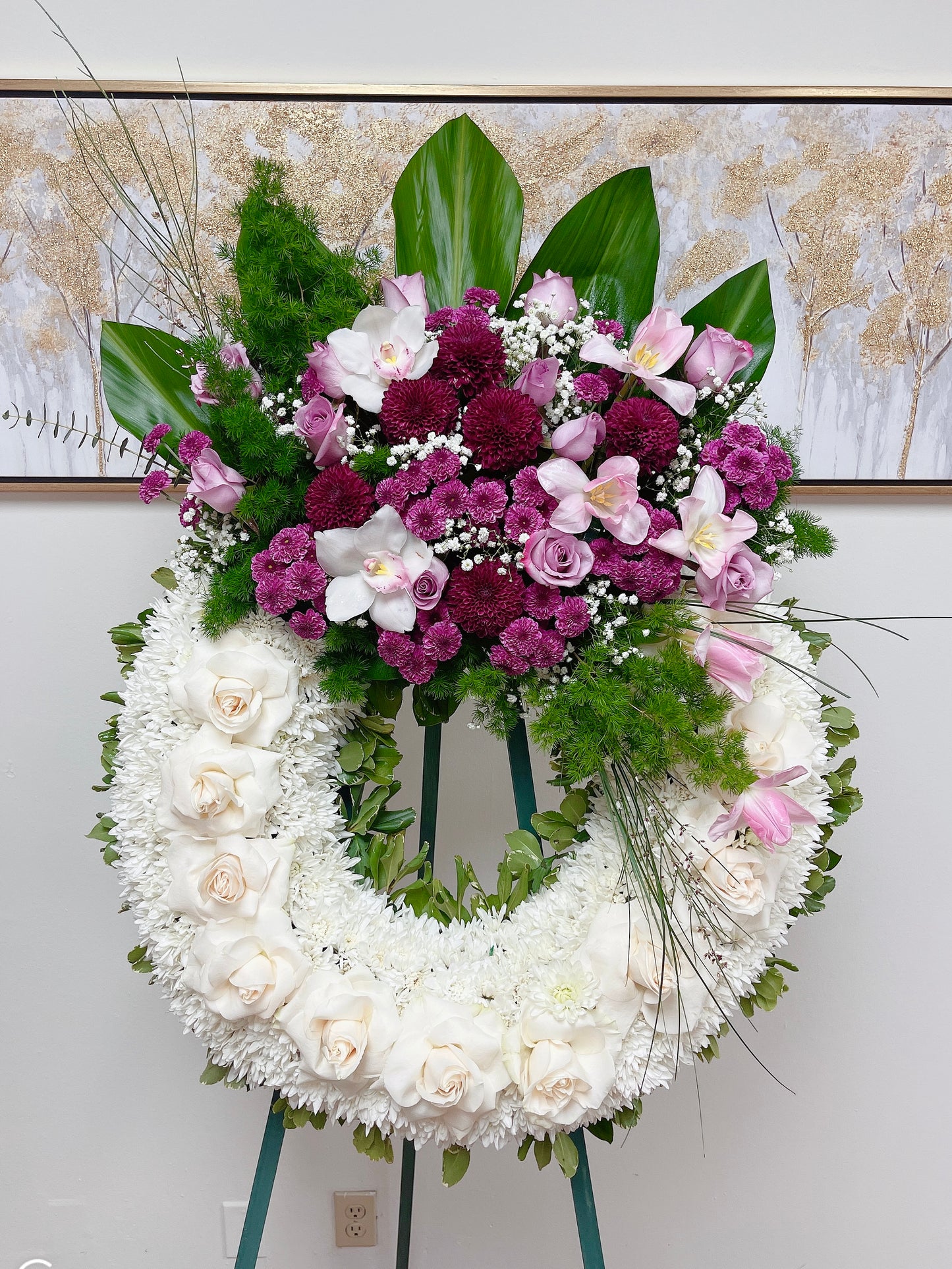 Cherished Flower Wreath