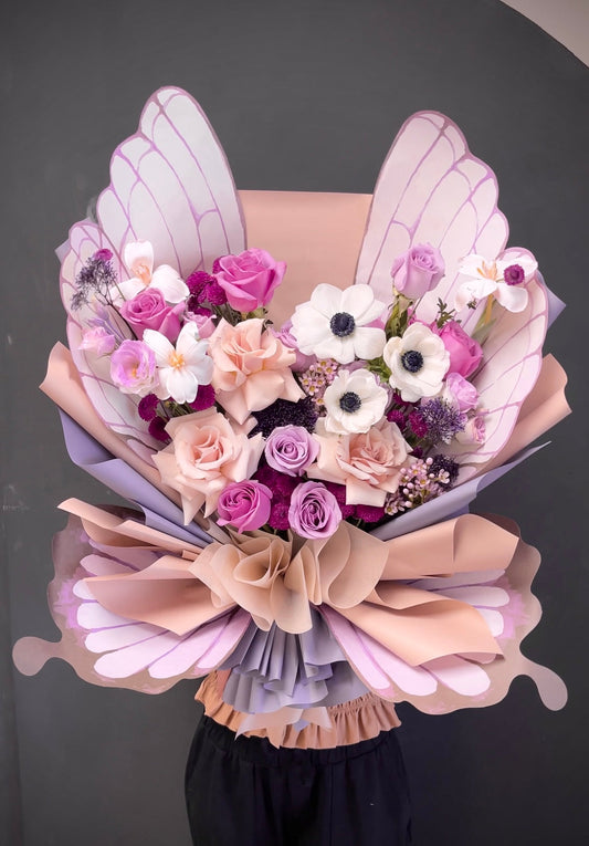 Butterfly Flowers Bouquet
