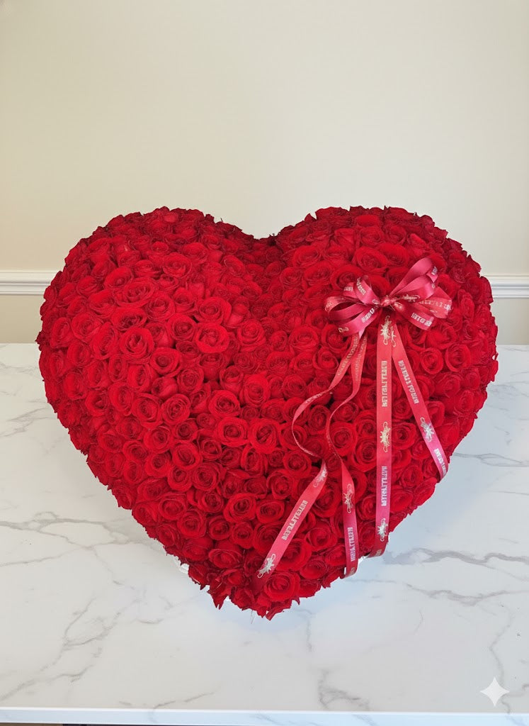 Signature Heart 400 roses - Holiday