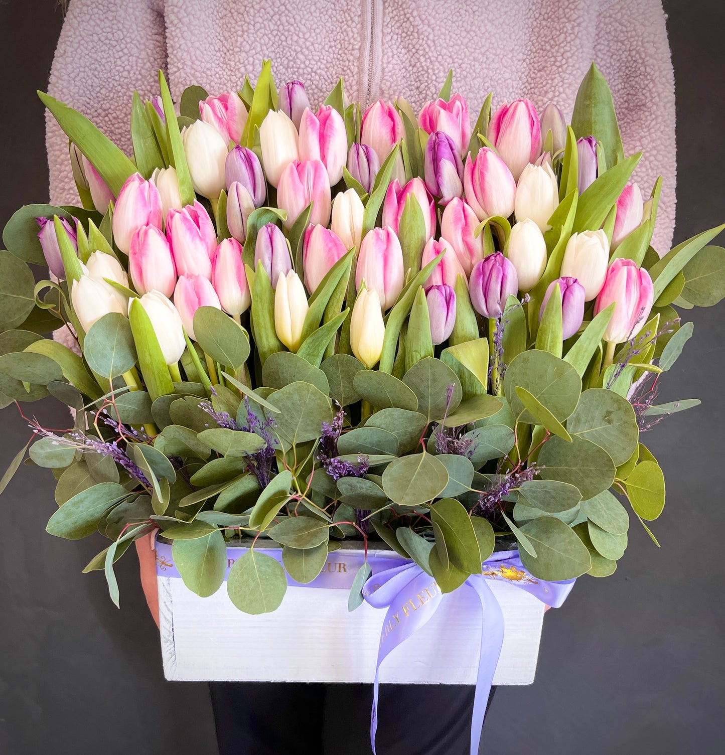 A Box of Tulips