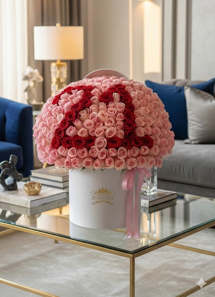 200 rose - Number Box