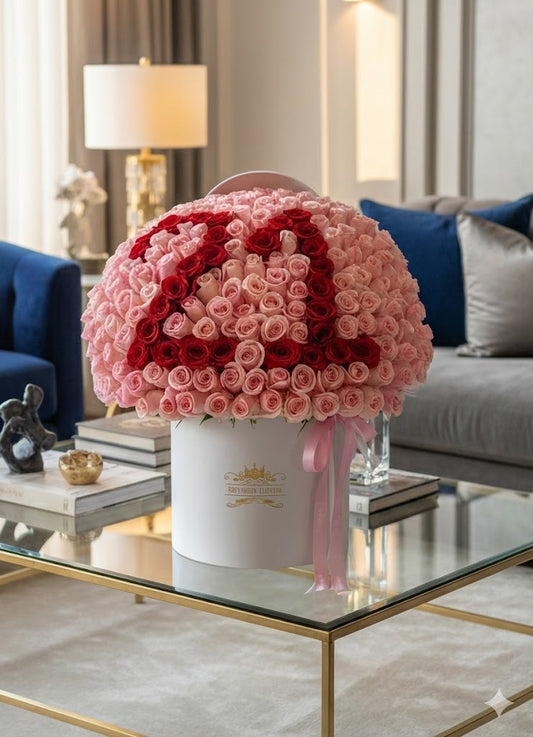200 rose - Number Box