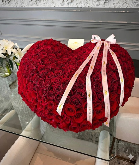Signature Heart 400 roses - Holiday