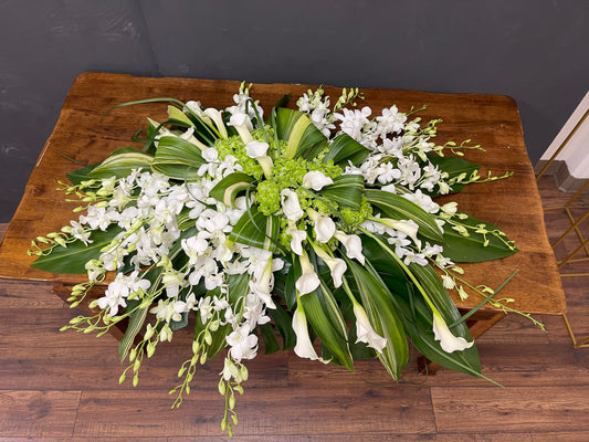 Orchids Casket Flowers