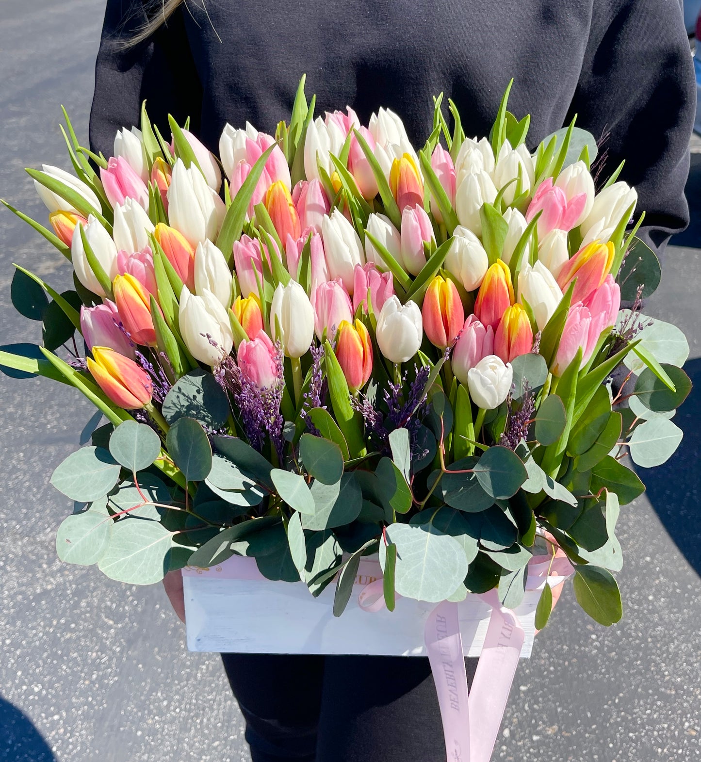 A Box of Tulips