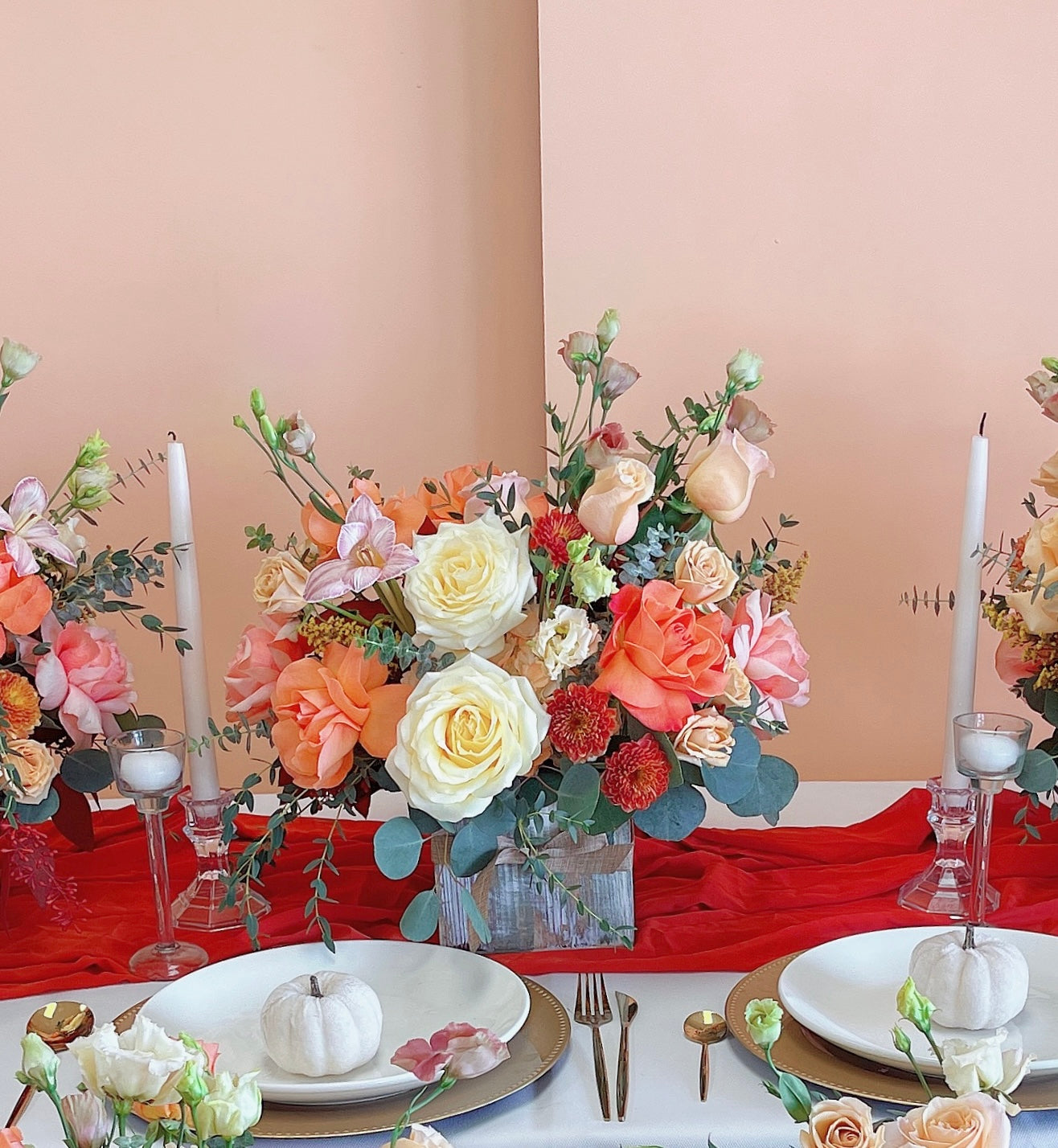Thanksgiving Dinner Centerpieces