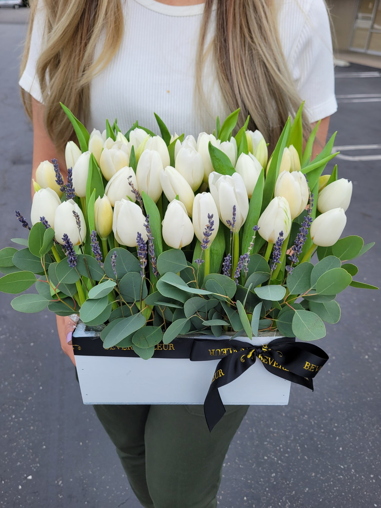 A Box of Tulips