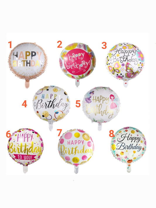 Happy Birthday - Foil Balloon 18 inches